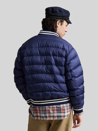 Polo Ralph Lauren regular fit bomberjack met logodetail Marineblauw - 5