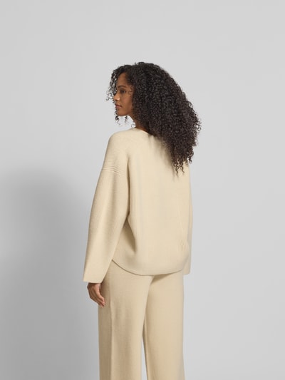 Joseph Wolljacke in Strick-Optik Dunkelblau 5