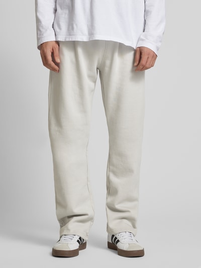 Pegador Baggy Fit Sweatpants mit Label-Detail Hellgrau 4