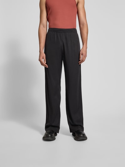 Diesel Stoffhose mit Gesäßtaschen Black 4