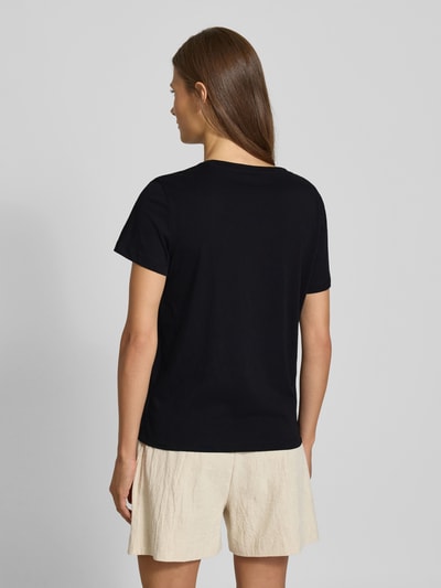 Tom Tailor Regular Fit T-Shirt aus reiner Baumwolle Black 5