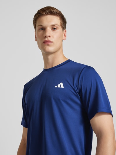 Adidas Training T-shirt met logodetail Donkerblauw - 3