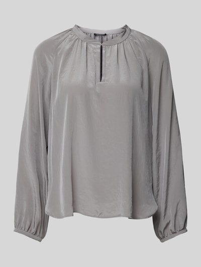 Luisa Cerano Blouse met druppelvormige hals Zilver - 2