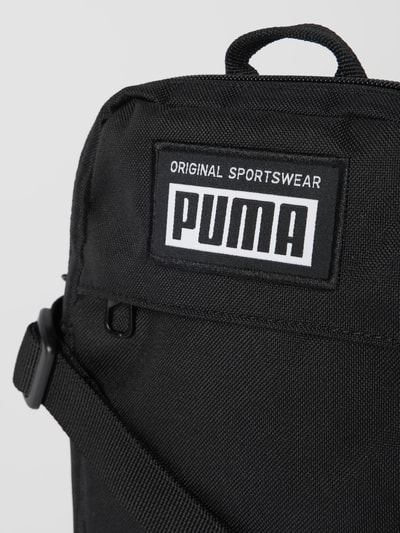 Puma Rugzak met labelpatch, model 'PUMA Academy Backpack' Zwart - 3