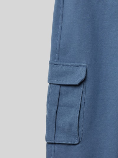 Name It Regular Fit Sweatpants mit Cargotaschen Modell 'NEIL' Blau 2