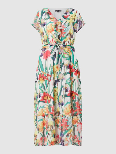 SMASHED LEMON Maxi-jurk met bloemenmotief  Wit - 2