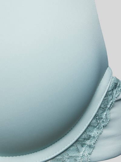 Calvin Klein Underwear Schalen-BH mit Label-Print und Push-Up Effekt Aqua 2