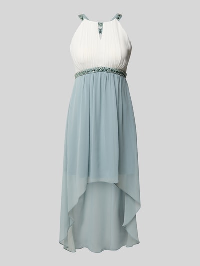 Jake*s Cocktail Cocktailkleid mit Ziersteinbesatz Schilf 2