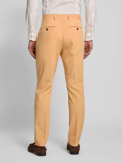 SELECTED HOMME Slim Fit Anzughose mit Bügelfalten Modell 'LIAM' Apricot 5