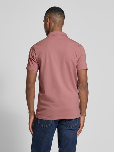 Lindbergh Poloshirt mit V-Ausschnitt Rosa 5