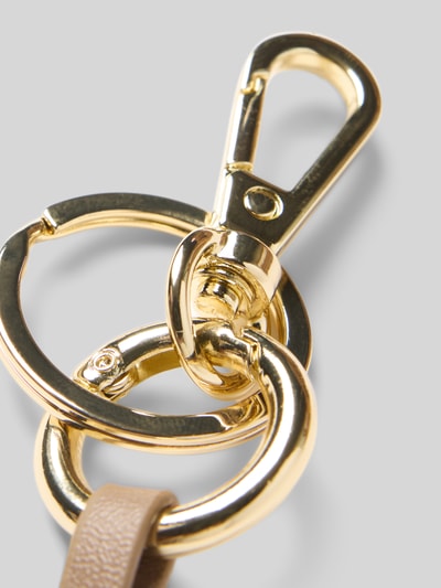 Hey Marly Sleutelhanger met hartvormige charm Taupe - 3