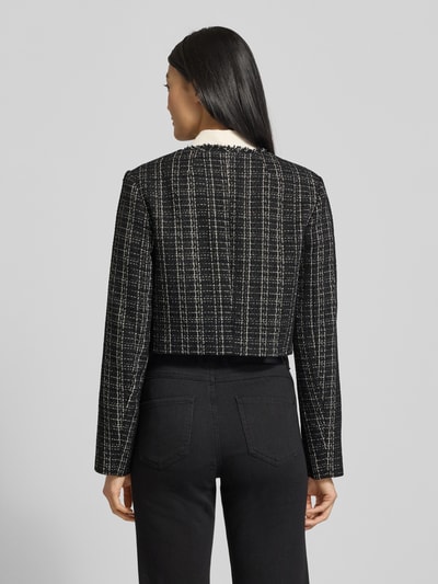 GUESS Blazer mit Rundhalsausschnitt Modell 'SANDRA' Black 5