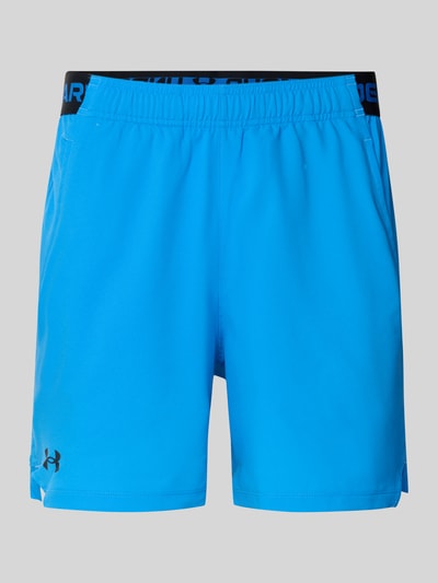 Under Armour Relaxed Fit Shorts mit Logo-Print Modell 'Vanish' Rauchblau 2