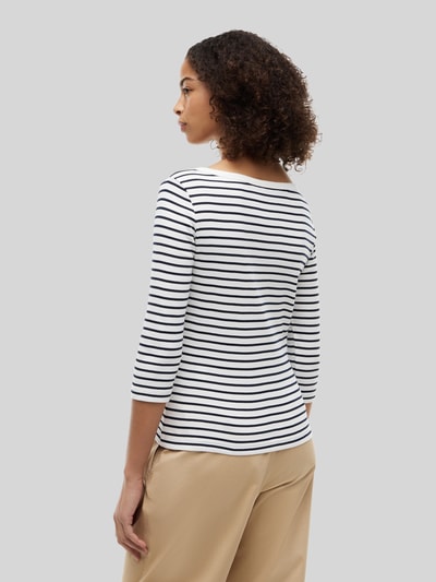 Tommy Hilfiger Regular Fit 3/4-Shirt aus reiner Baumwolle Ecru 5