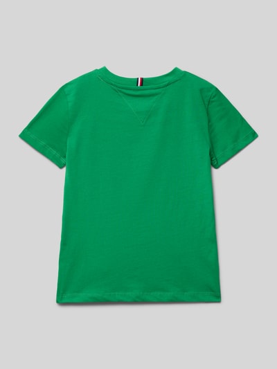 Tommy Hilfiger Kids T-Shirt mit Label-Print Gruen 3