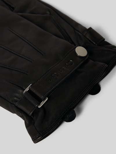 CK Calvin Klein Handschoenen met wol in leerlook  - 3