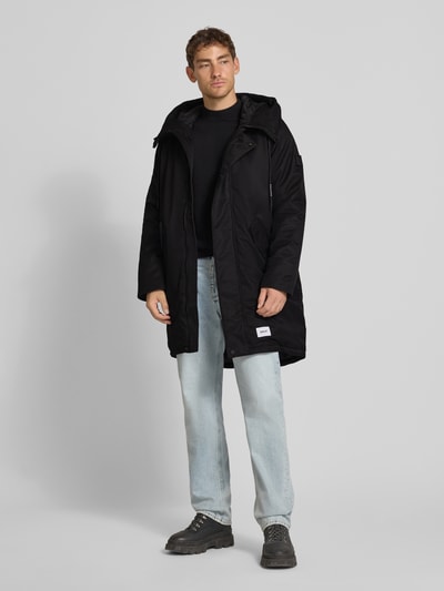 khujo Jack met capuchon, model 'Hant' Zwart - 1