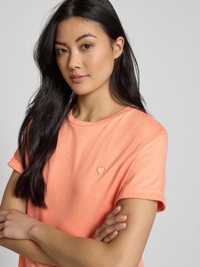 OPUS T-Shirt mit Rundhalsausschnitt Modell 'Serz/Dailies' Orange 3