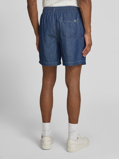 Lacoste Relaxed Fit Jeansshorts aus reiner Baumwolle Jeansblau 5