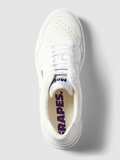 MoEa Sneaker in unifarbenem Design Modell 'GEN 1 GRAPES' Weiss 4