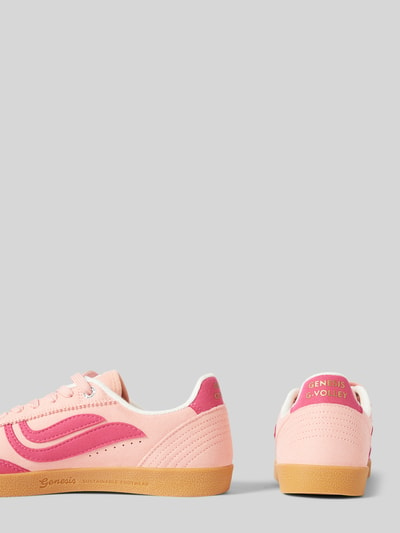 Genesis Sneaker mit Label-Print Modell 'G-Volley' Pink 2