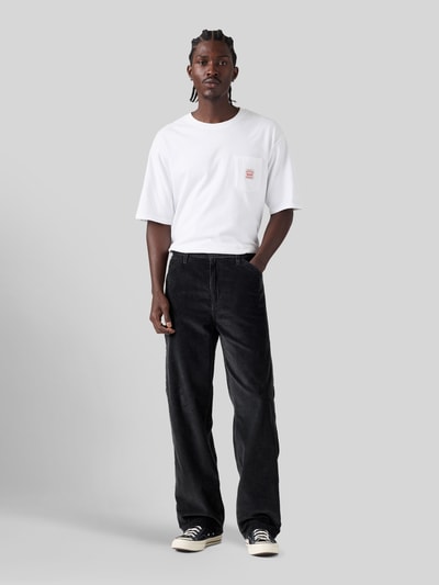 Levi's® Loose Fit Carpenterhose aus Baumwolle mit Cordstruktur Black 1