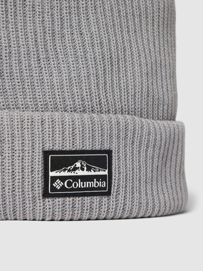 COLUMBIA Beanie mit Label-Patch Mittelgrau 2