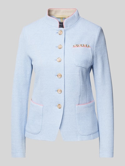 WHITE LABEL Blazer mit Stehkragen Bleu 2