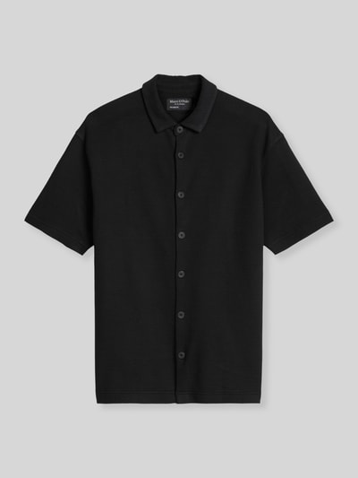 Marc O'Polo Loose Fit Freizeithemd aus Baumwoll-Mix Black 2