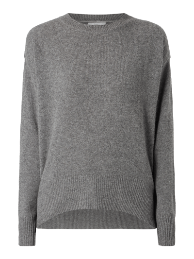 Jake*s Casual Pullover aus Kaschmir Dunkelgrau meliert 2
