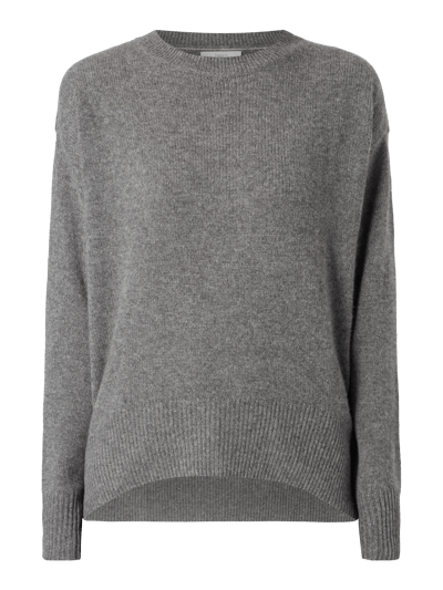 Jake*s Casual Pullover aus Kaschmir Dunkelgrau Melange 2