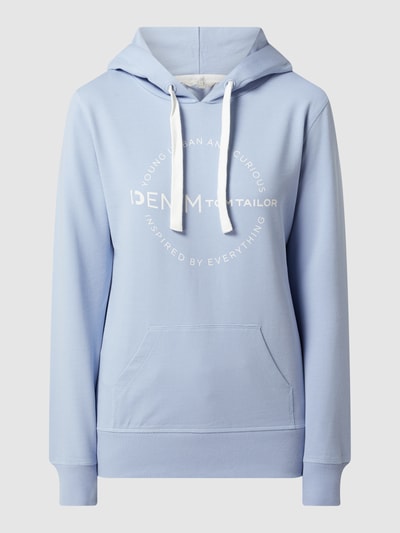 Tom Tailor Denim Hoodie aus Baumwolle  Hellblau 2