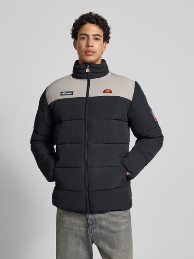 Ellesse Gewatteerd jack met ritssluiting, model 'NEBULA' Zwart - 4