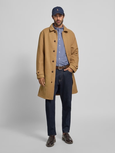 Polo Ralph Lauren Freizeithemd mit Knopfleiste Jeansblau 1