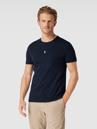 Polo Ralph Lauren T-Shirt mit Logo-Stitching Marine 4