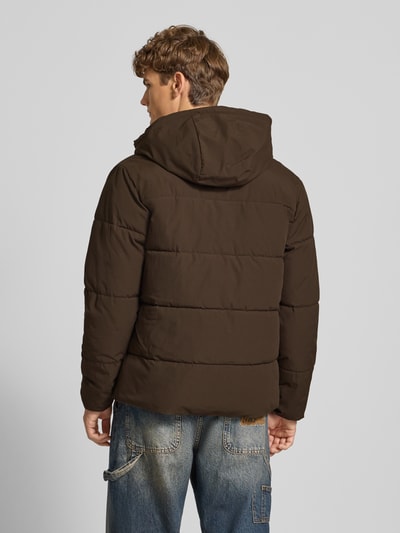 Jack & Jones Steppjacke mit Kapuze Dunkelbraun 5
