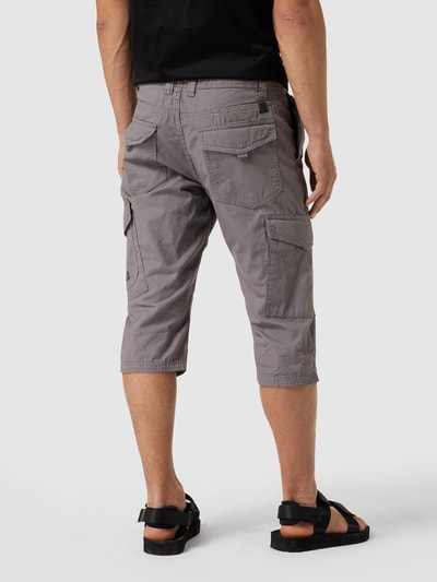 Tom Tailor Cargoshorts mit Label-Details Dunkelgrau 5