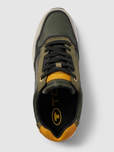 Tom Tailor Sneaker mit Label-Details Khaki 3