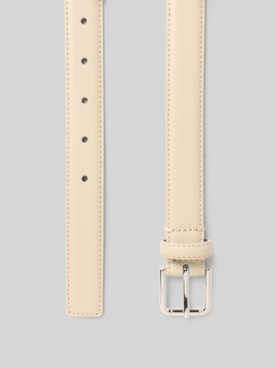 BOSS Gürtel aus Echtem Rindsleder Modell 'NAVYA' Offwhite 3