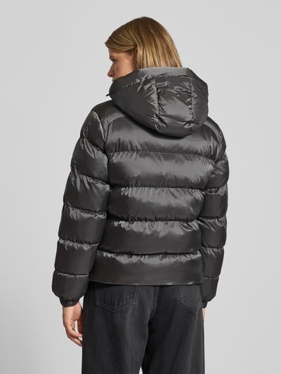 Superdry Kurtka pikowana z kieszeniami zapinanymi na zamek błyskawiczny Ciemnoszary 5