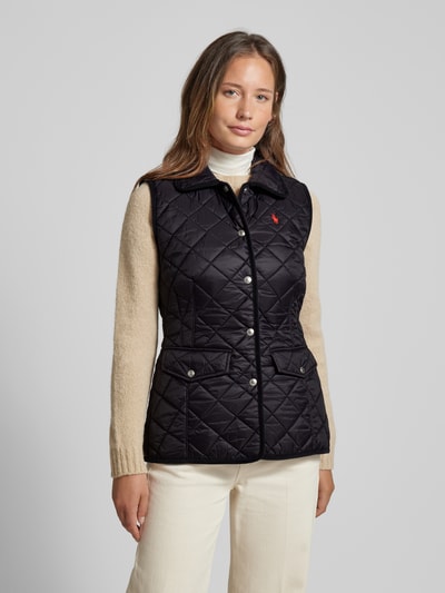 Polo Ralph Lauren Bodywarmer met labelstitching Zwart - 4