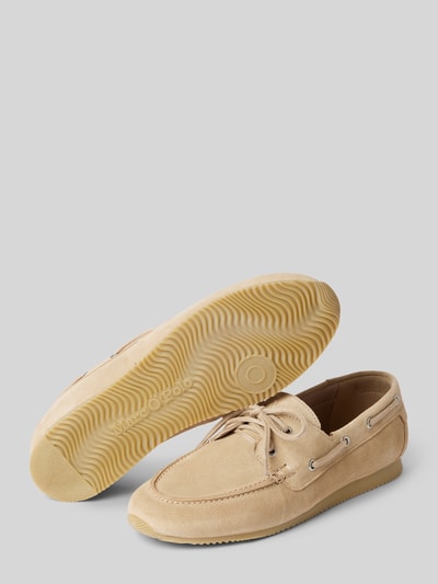 Marc O'Polo Slipper aus Rindsvelours Sand 4