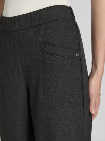 TONI Stoffen broek met verkorte pasvorm, model 'SUE' Antraciet - 3
