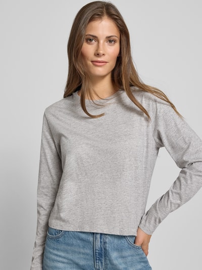 Polo Ralph Lauren Regular fit shirt met lange mouwen van een mix van katoen en modal Middengrijs gemêleerd - 3