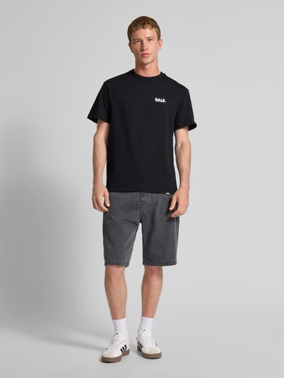 Balr. T-Shirt mit Logo und Rundhalsausschnitt Black 1
