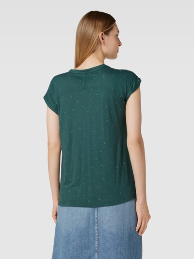 OPUS T-Shirt mit Allover-Print Modell 'Sandi' Petrol 5