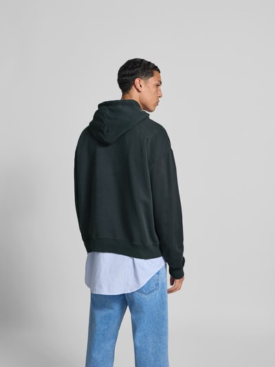 MM6 Maison Margiela Oversized Hoodie mit Motiv-Besatz Anthrazit 5