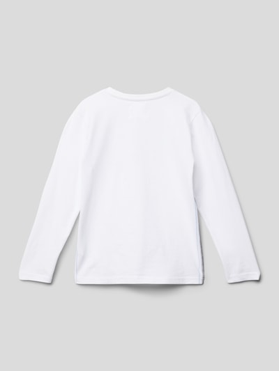 Staccato Sweatshirt mit Motiv-Print Weiss 3