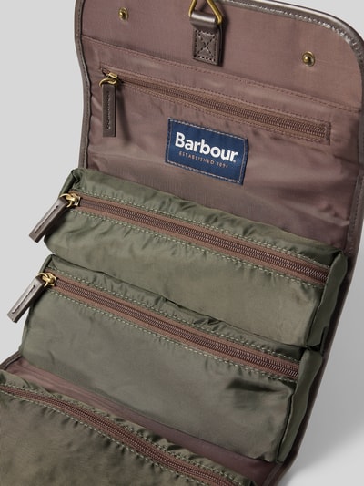 Barbour Kulturbeutel aus reiner Baumwolle  Oliv 4