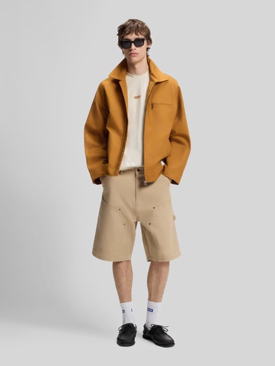 HUGO Blue T-shirty oversized z czystej bawełny model 'Nalono' Złamany biały 1